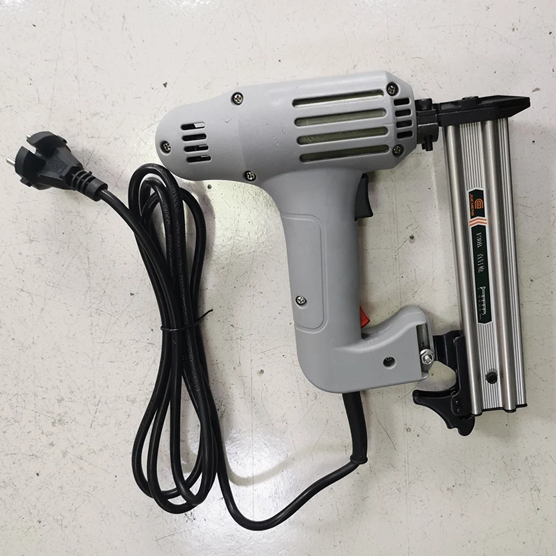 

Electric Nails Staple Tool Straight Nail Tool Framing Tacker Power Tools Stapler Tool for Furniture 5/10Mm Nails EU Plug