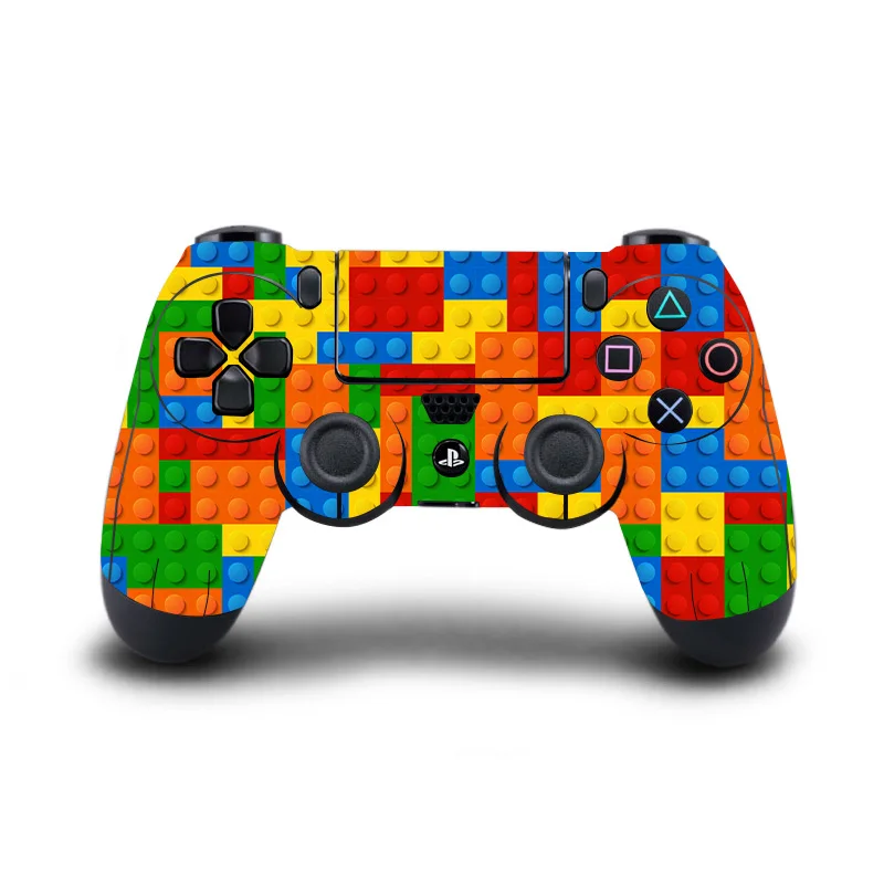 PS 4 кожаная наклейка на контроллер игры PS4 Геймпад виниловые наклейки переводной