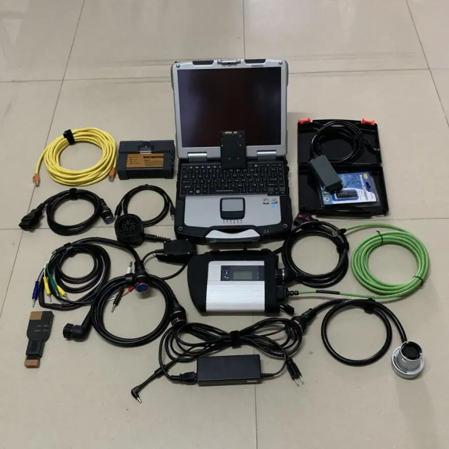 3 в 1 диагностический инструмент Mb Star c4 для Bmw Icom a2 5054a с детской оперативной