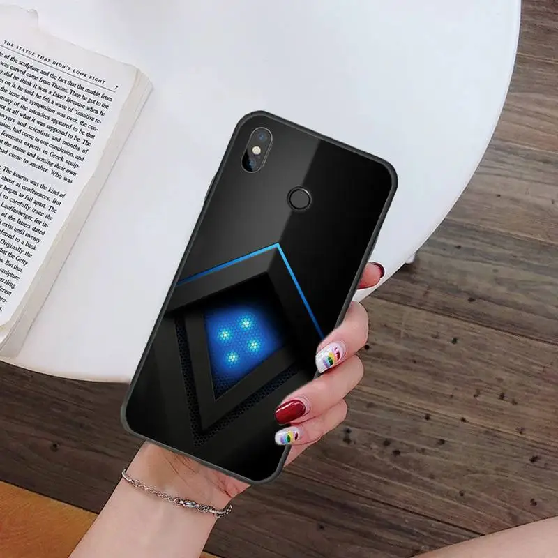 

Mechanical Mecha style black Phone Case For Xiaomi Redmi note 7 8 9 t k30 max3 9 s 10 pro lite