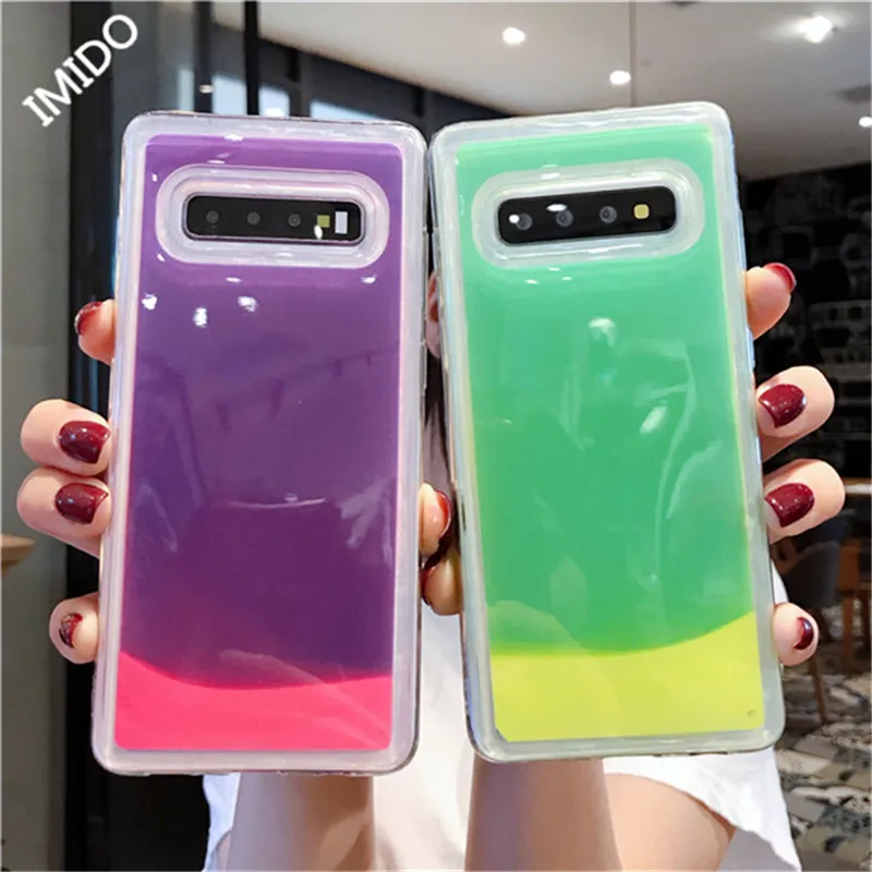 Подсвечиваемый мобильный телефон песочница для Samsung S8 S9 S10 противоударный и
