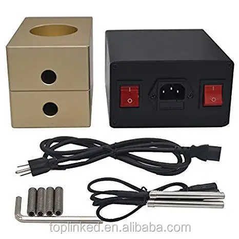 

US Best Seller 350W Rosin Herb Drier Bags Dual Heating 6061 Aluminum Plates Dry Oils Rsoin Press Machine Kit Module