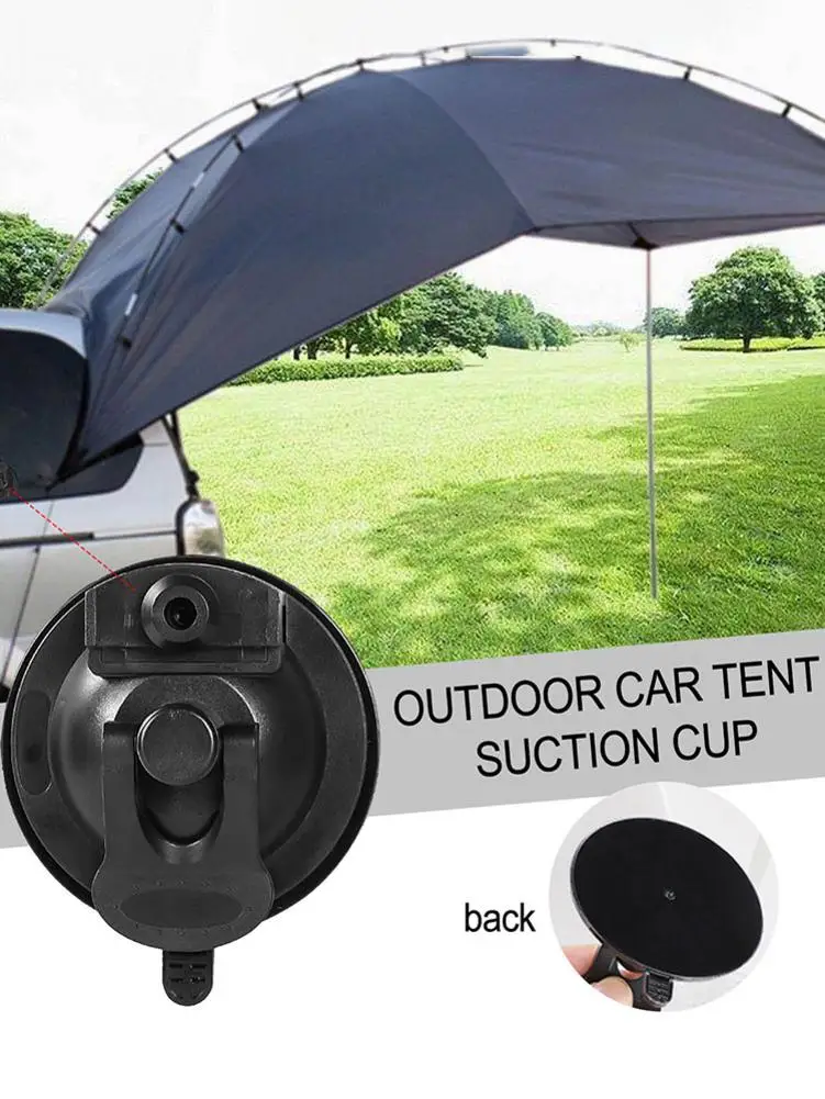 

Outdoor Car Tent Suction Cup Anchor Securing Hook Tie Down Camping Tarp As Car Side Awning Pool Tarps Tents Securing Hook Tool