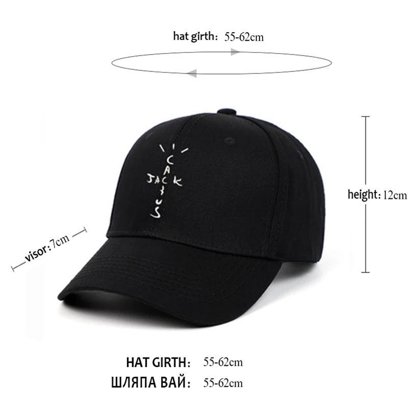 

Cactus cactus embroidery baseball hat men and women couple jack dad hat casual hat women cotton golf cap