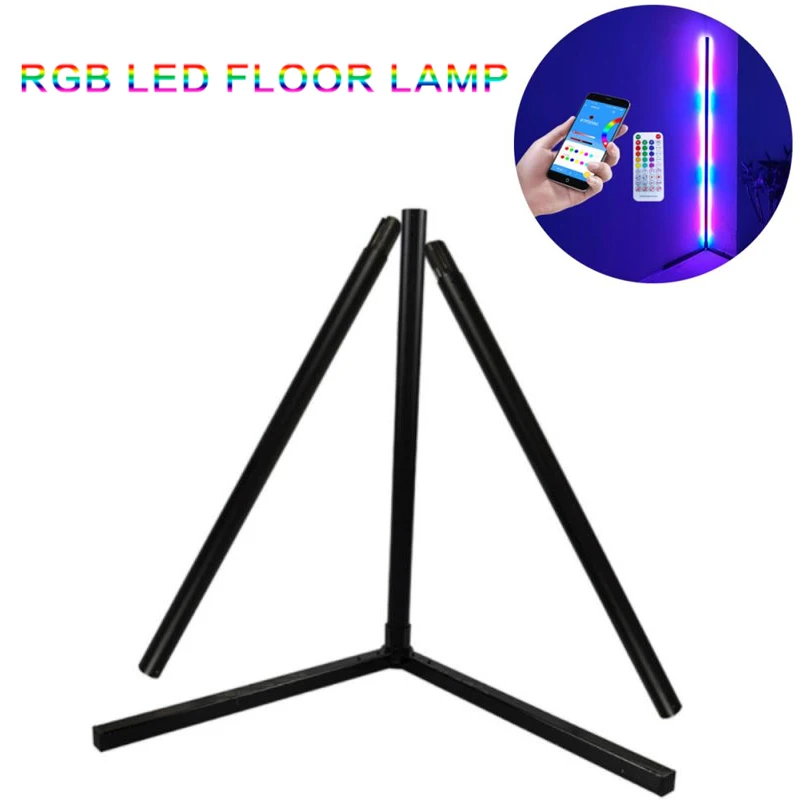 

RGB LED Atmosphere Table Night Light Strip Carpet Indoor Home Bedside Living Room Decor Colorful RGB Colorful APP USB Music Lamp