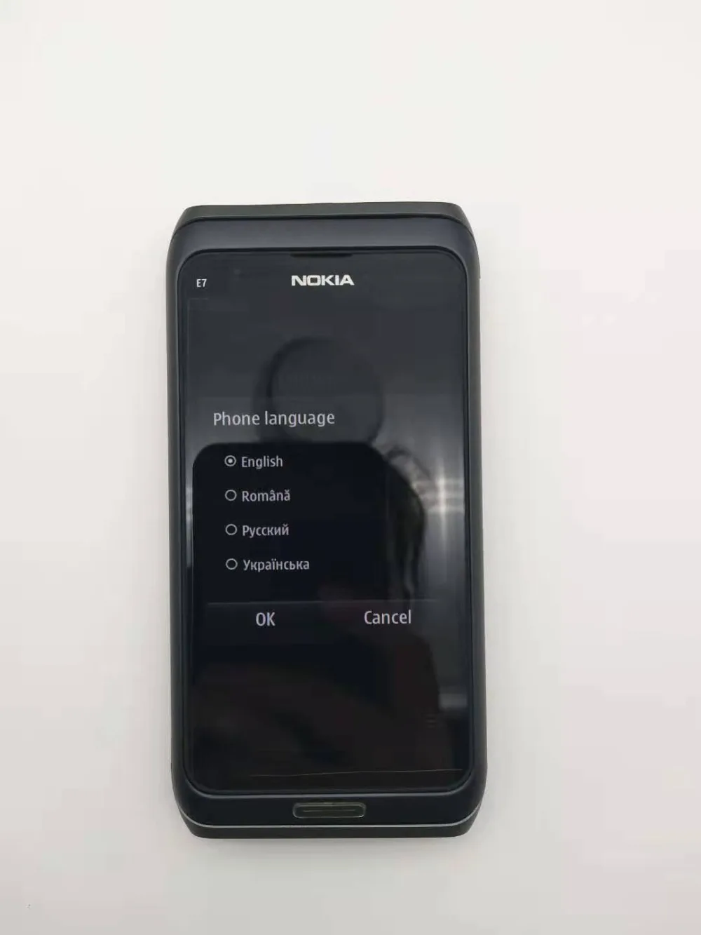 E7 Разблокированный Мобильный телефон Nokia E7 4," дюймов Камера 8.0MP gps wifi 16GB Storange Nokia смартфон