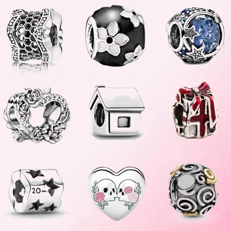 

High Quality Original 925 Sterling Silver Custom Trend Charming Style DIY Beads