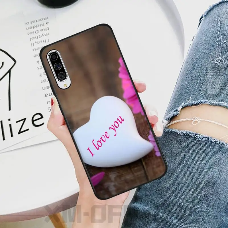 Ivits розовый любовь типа сделай сам украшения чехла для телефона Samsung A6 6S 6Plus 7 720 750 8
