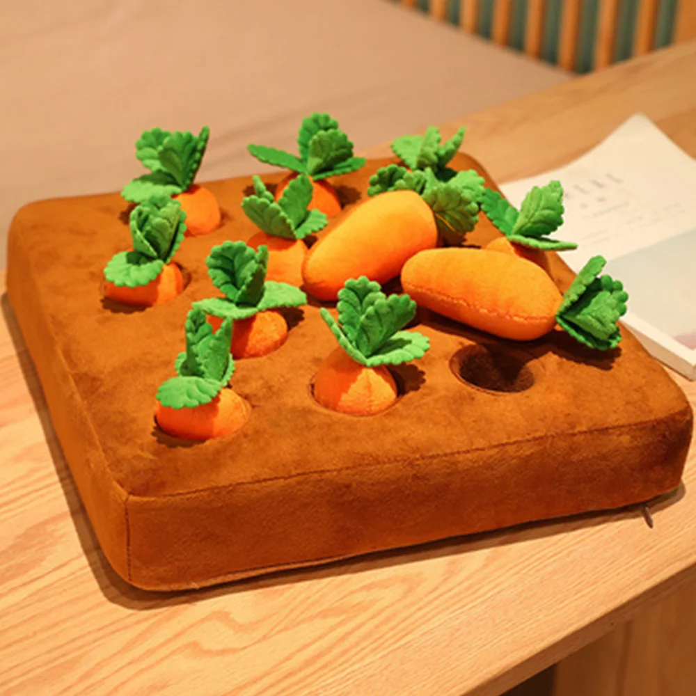 Игрушки для домашних животных собак морковь игра скрыть еду интерактивные