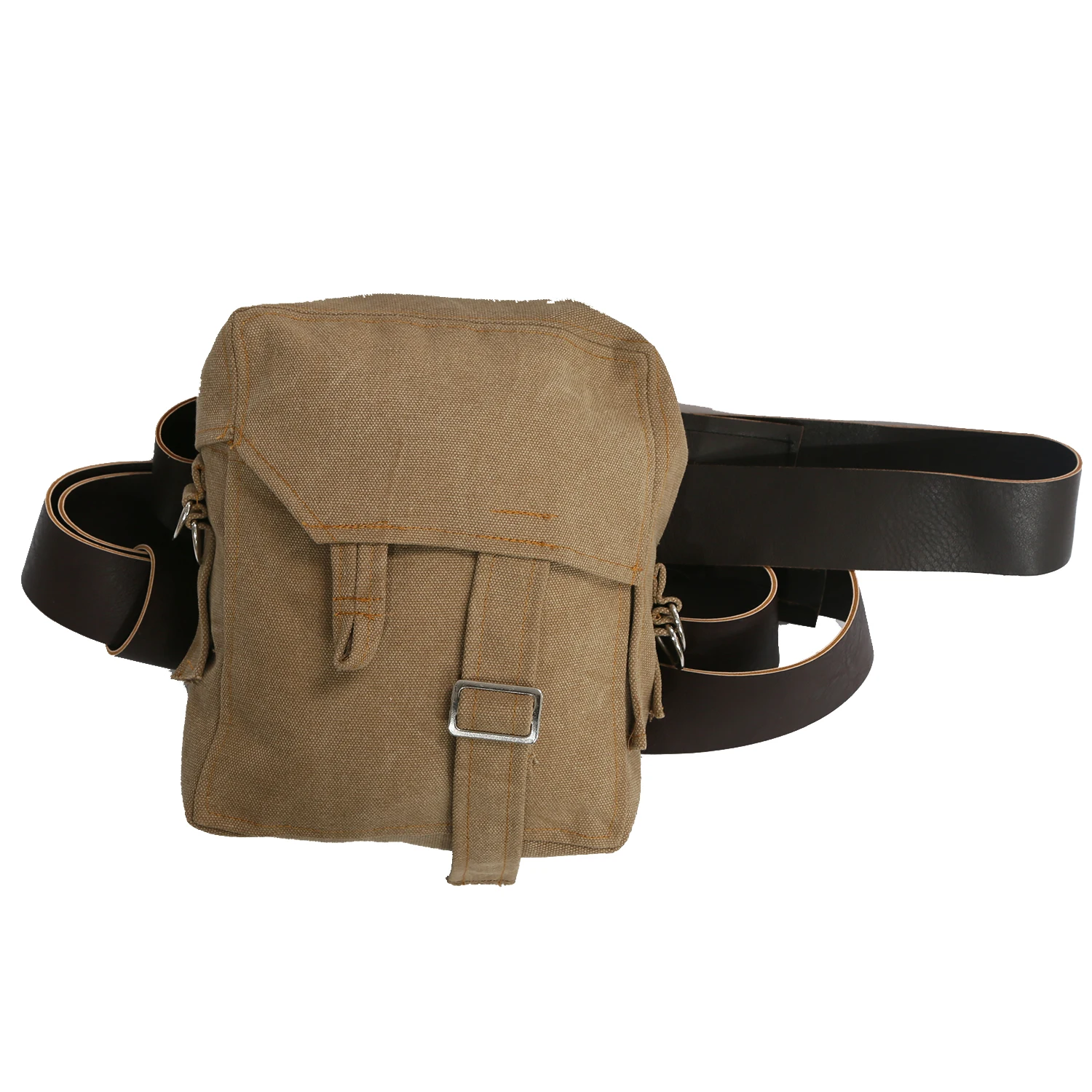 Звездные войны фильм Рей сумка с ПУ ремень коричневый холст Rey Sidebag косплей костюм аксессуары Рождественский подарок реквизит