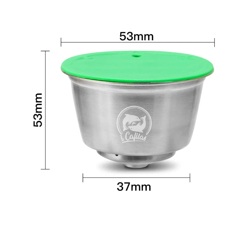 

Quality Stainless Steel Coffee Capsule For DOLCE GUSTO EDG 466 Reusable Coffee Capsule For DOLCE GUSTO EDG 626 Coffee Machine