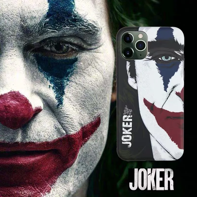 DC Joker smile чехол для телефона Apple iPhone 7 7plus 8 8plus 11 Pro X XS Max XR мягкий IMD| |