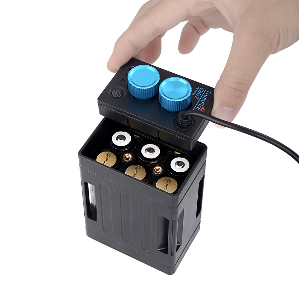 Комплект велосипедных ламп Батарея коробка 8,4 V 5V двойной Напряжение Выход для 2/4/6 18650/26650 Батарея W/ремень Дополнительный 100-240V адаптер настрящая огонь