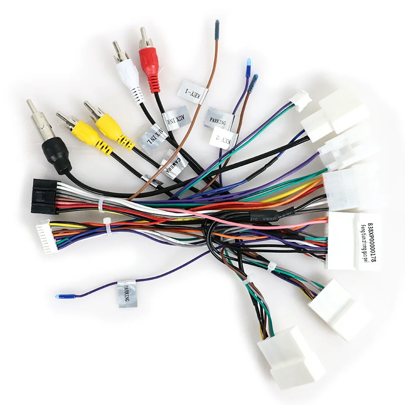 Автомобильный аудио радио плеер 16PIN Android адаптер питания Calbe для Toyota Camry/Corolla/RAV4