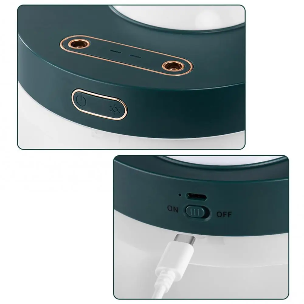 

LED Light Electric Aromatherapy Mist Maker USB 3 in 1 Large Capacity Humidifier Projection Lamp Bedroom Desktop Night Light