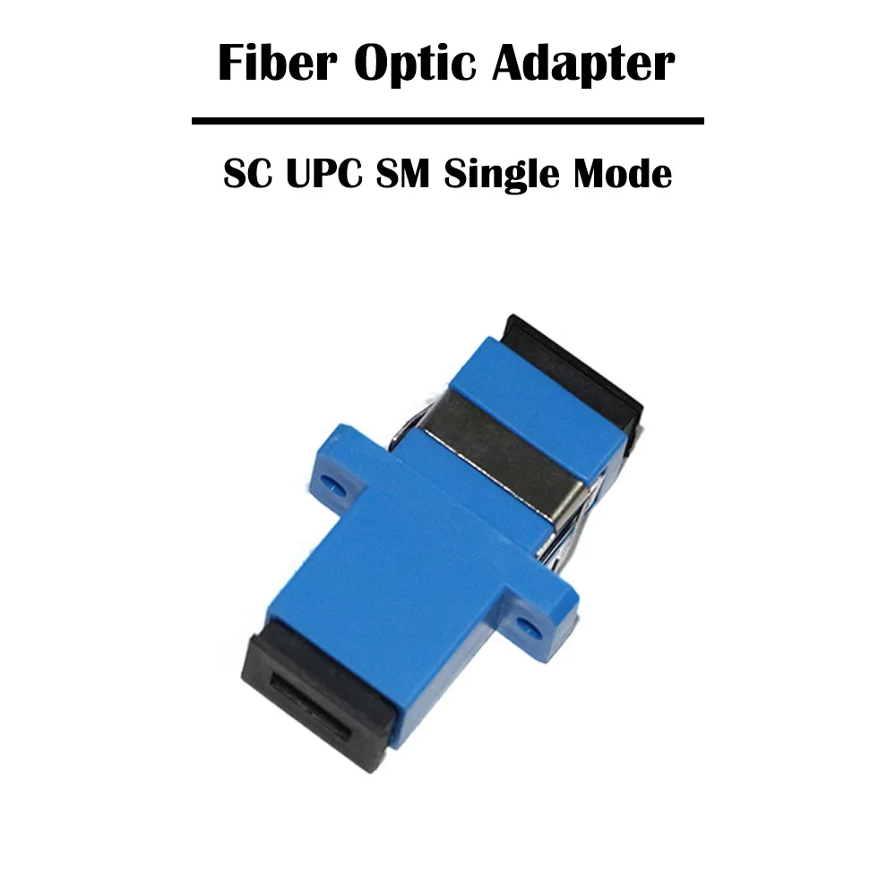 400 шт./лот SC UPC/APC Волоконно оптический адаптер SM одномодовый Simplex FTTH сетевой Ethernet