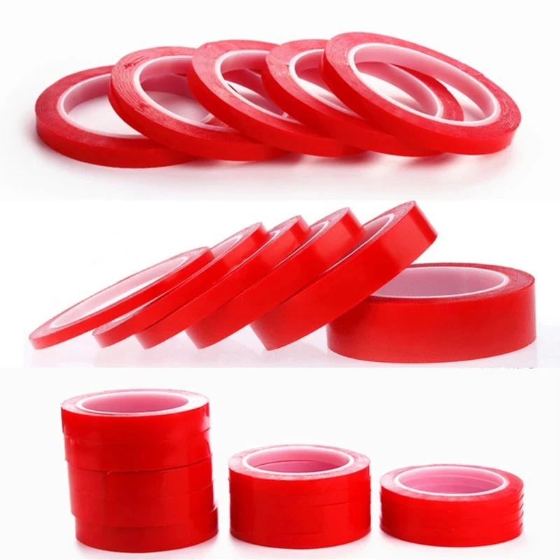 

3M 1/2/3/5/6/8/10/12/15/20mm Double Sided Adhesive Super Strong Transparent Acrylic Foam Adhesive Tape No Traces Sticker