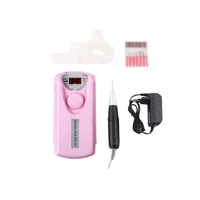 30000 об/мин портативная зарядка для ногтей дрель Профессиональный перезаряжаемый