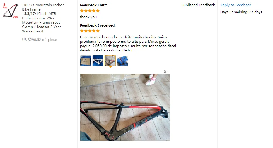 TRIFOX горный углерода велосипед рама 15,5/17/19 дюймов MTB углеродная рама 29er горный велосипед рама+ сиденье зажим+ гарнитура 2 года гарантии
