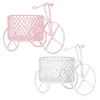 Трехколесная коробка для конфет, креативный изысканный подарок, металлические закуски, конфеты, украшение для дома, декоративная стойка для макияжа