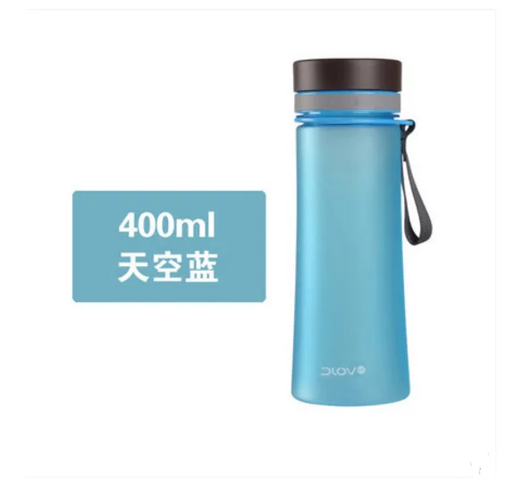 Простая портативная чашка для воды матовая крышка студентов бутылки мальчиков и