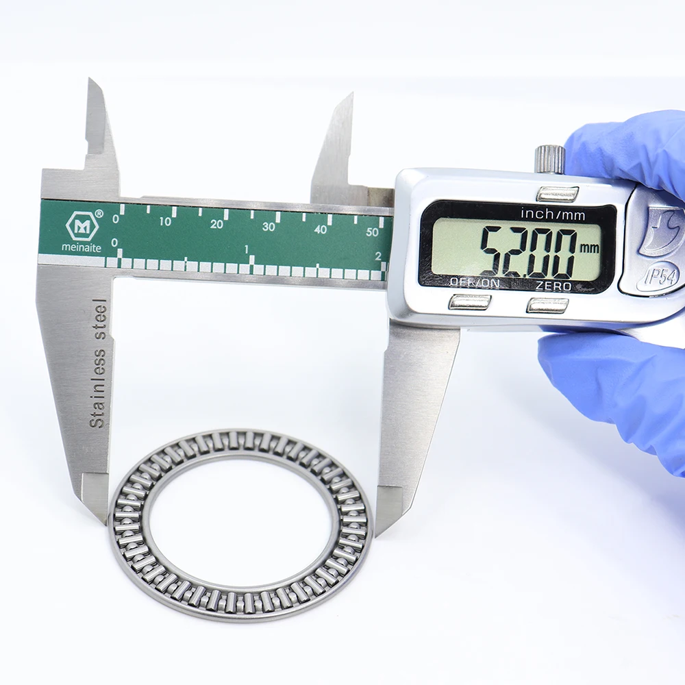 AXK3552 + 2AS Упорный игольчатый роликовый подшипник с двумя шайбами AS3552 35*52*4 мм (10 шт.)