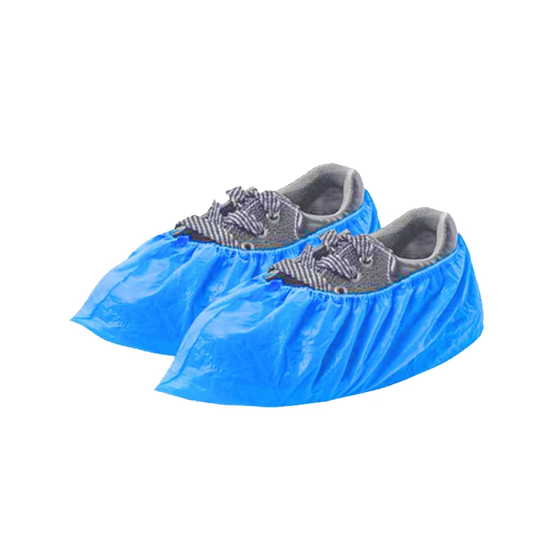 

100Pcs Thick Plastic Waterproof Disposable Shoe Covers Non-slip Wear-resistant Rainy Day Floor Protector Clean Foot