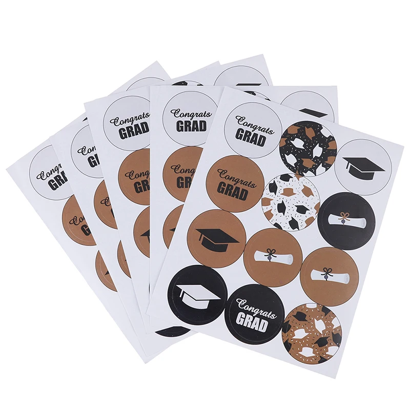 60 шт. этикетка наклейка Выпускной доктор шляпа минеральная вода бутылка вечерние