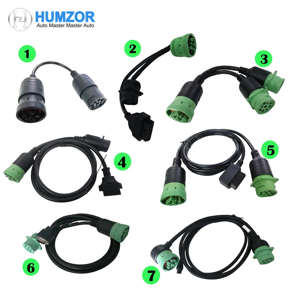 Кабель удлинитель OBD2 адаптер разветвитель интерфейса OBD II J1939 9pin к Y образный