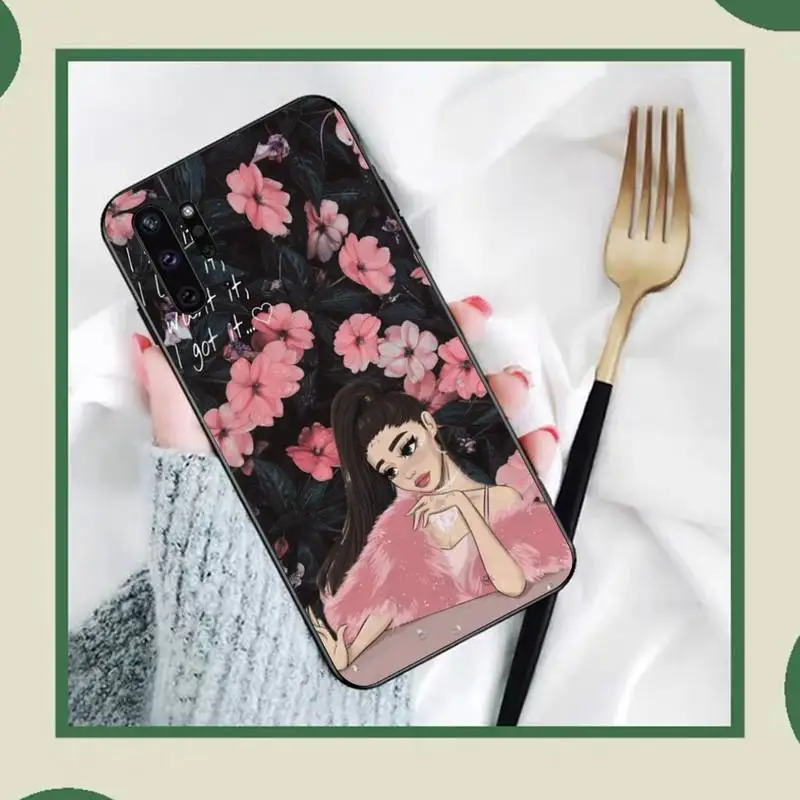 TOPLBPCS богиня опасная женщина Женский силиконовый черный чехол для телефона Samsung