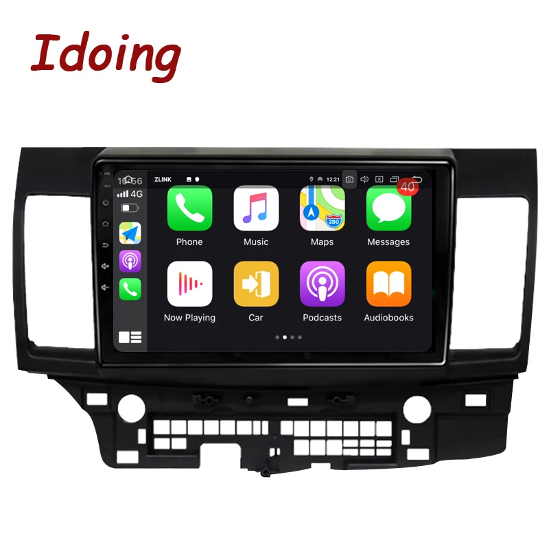 Автомобильный радиоприемник Idoing 10 2 дюйма PX6 Android мультимедийный плеер для Mitsubishi