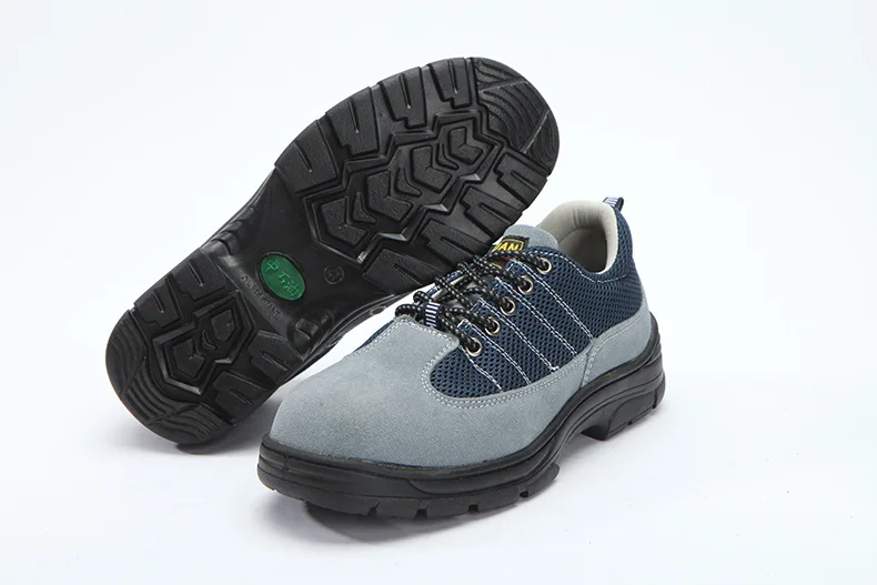 

Spring Low-top Labor Insurance Shoes Anti-piercing Men's Casual Shoes Breathable Anti-wear and Non-slip Mesh Surface Work Boots