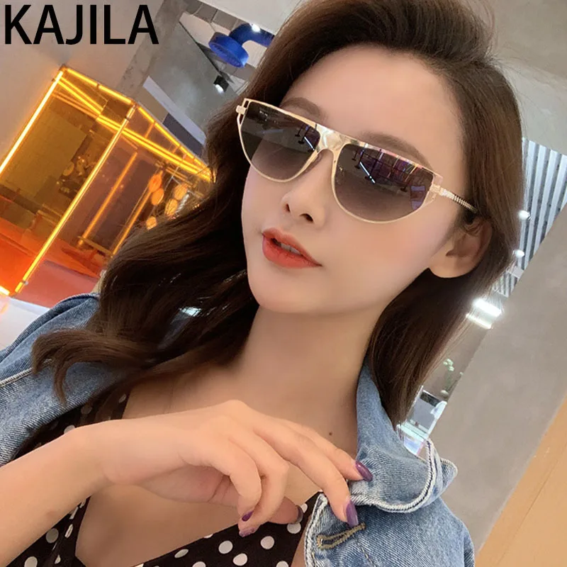 Роскошные брендовые дизайнерские солнцезащитные очки кошачий глаз для мужчин 2020