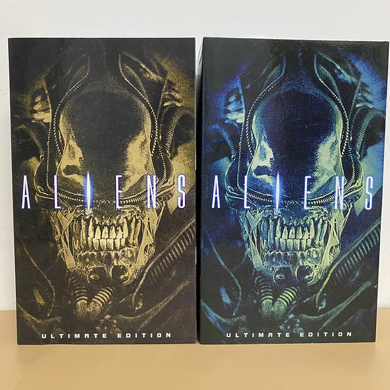 Экшн фигурка инопланетянина Xenomorph 1989 сине коричневая инопланетянин яйцо лицо