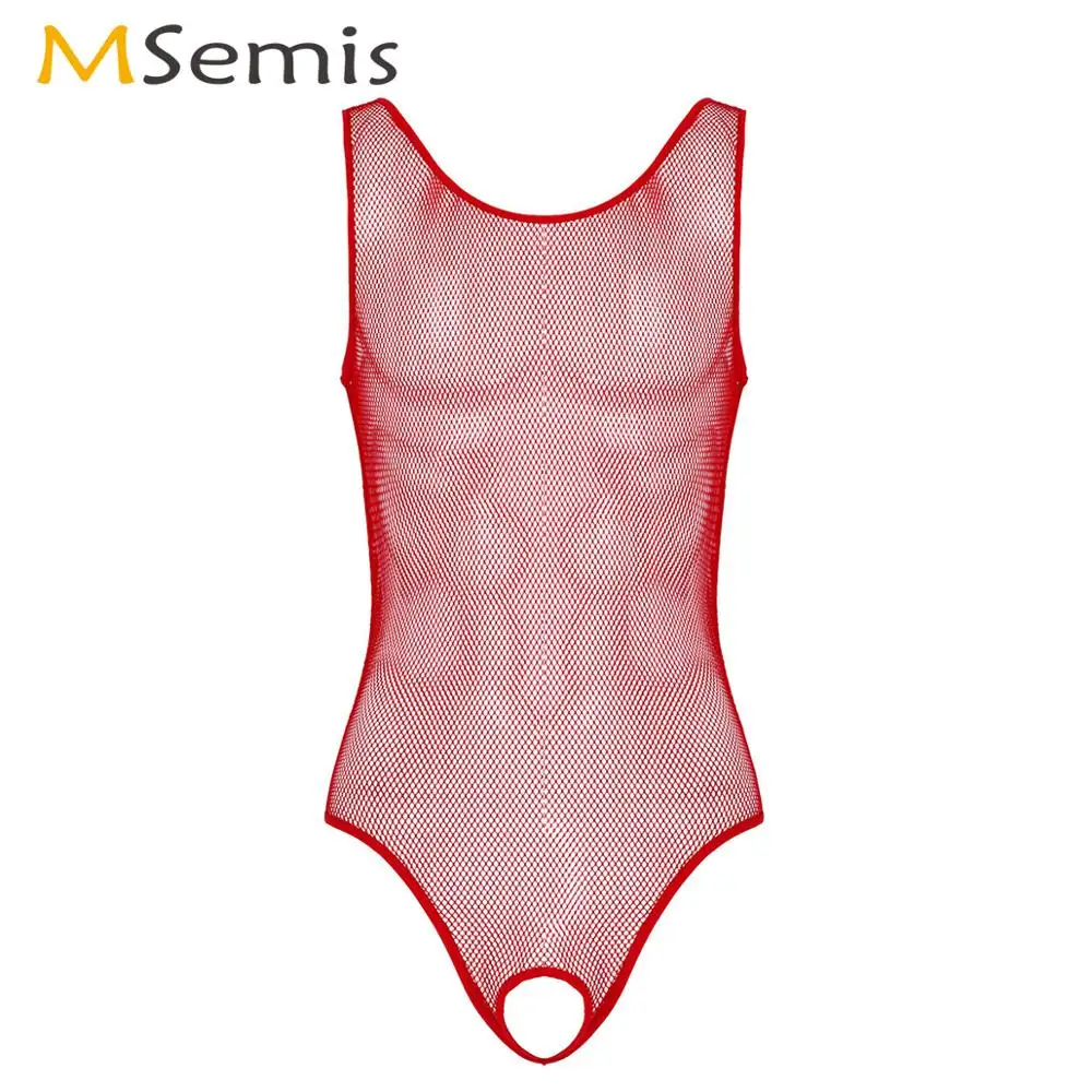 Мужское Прозрачное нижнее белье, трико, хит продаж, цельное ажурное нижнее белье без косточек, Ночная одежда для геев