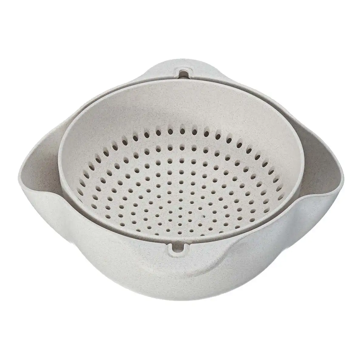 2 размера корзина для мытья риса сетчатый фильтр органайзер двойная сливная