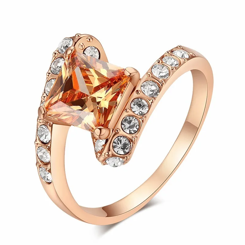 Стерлинговое Серебро 925 пробы цветные кольца для женщин подлинное золото серебро