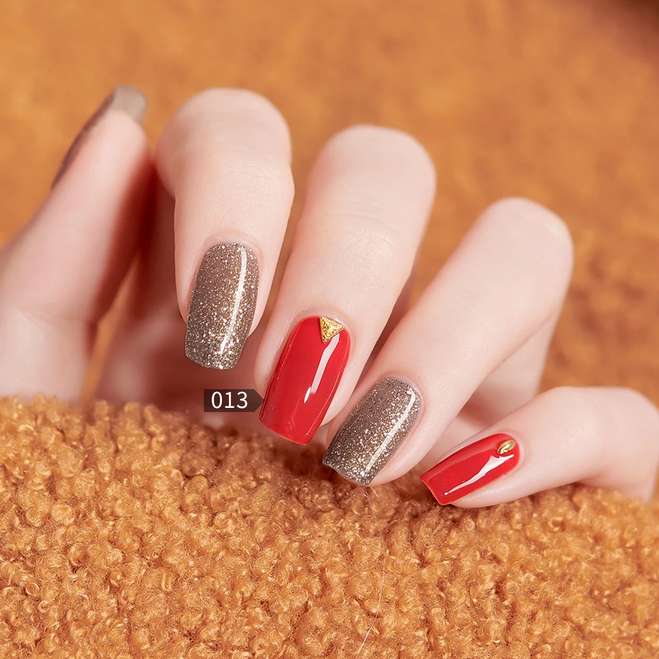 ROHWXY 8 мл Гель лак для ногтей отмачиваемый эмалированный УФ маникюра дизайн 60