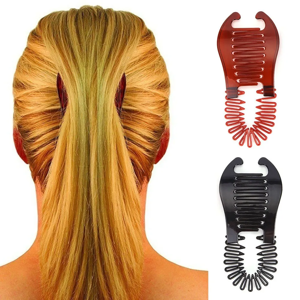 1 шт. женские резинки для волос оплёточный станок типа &quotбанан&quot зажим Скорпион