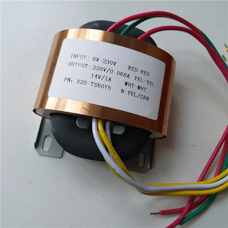 Трансформатор R Core R20 220 В 230 А 14 1 А|Трансформаторы| |