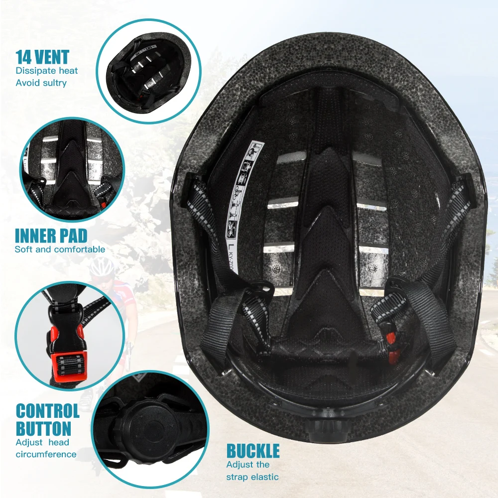 QUESHARK Pro Передний + задний светильник для подростков детей мужчин женщин