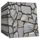 Настенная бумага из искусственного рустикального кирпича с роликовыми камнями, самоклеящаяся настенная бумажная Обложка для гостиной, кухни, спальни, водонепроницаемые настенные фрески