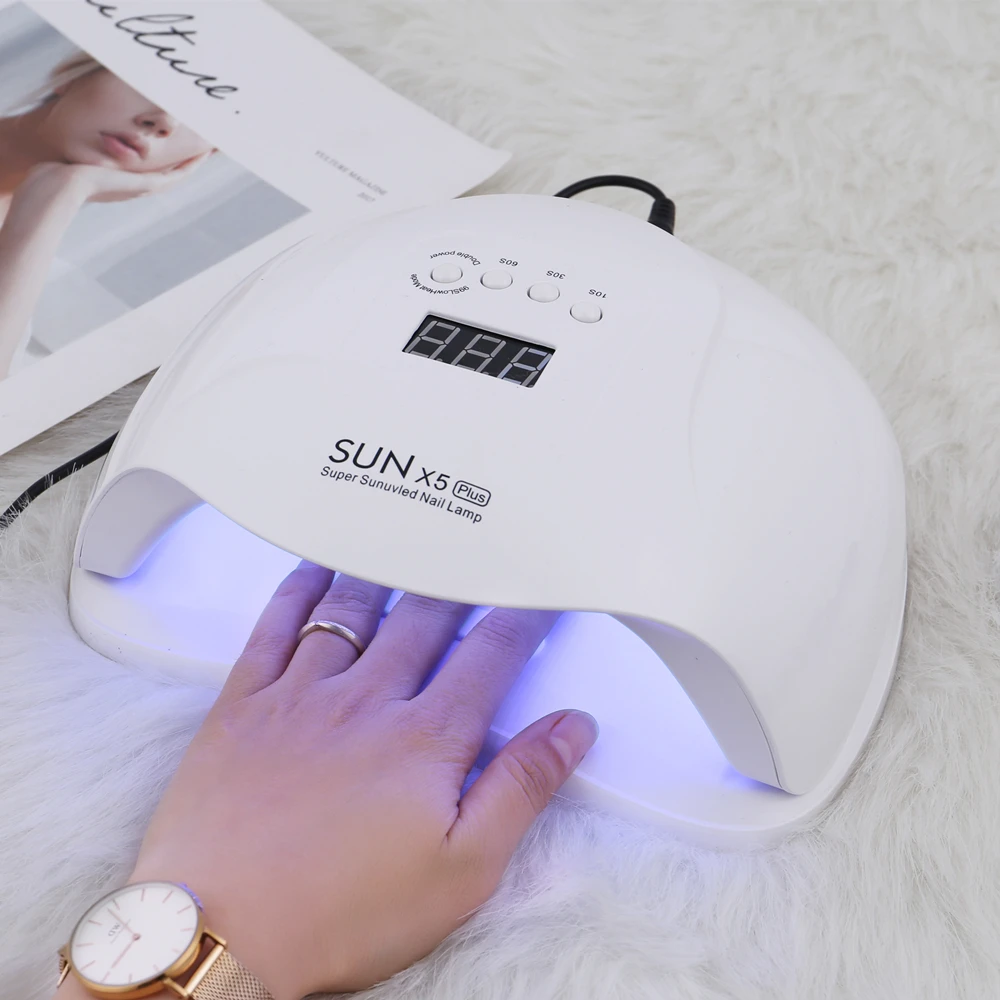 

SUN X5 Plus UV LED Lamp 54W New Nail Dryer With Auto Sensor LCD Display Nails UV Lamp For Gel Varnish Fast Curing Manicure Gel