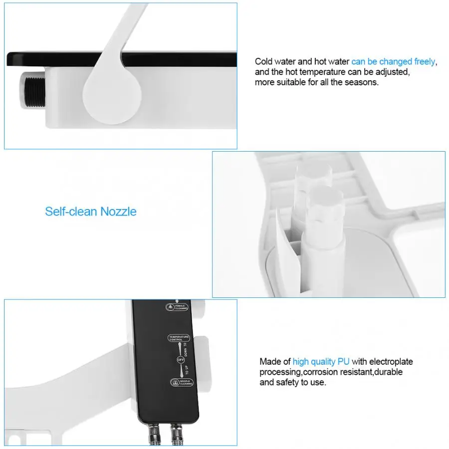 1 комплект набор для ванной унитаза биде насадка самоочистки вода давление и