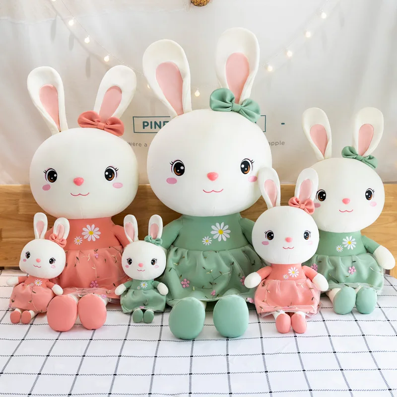 

Free ship 50/70/90cm cartoon rabbit kawaii plushes toys for children girls christmas birthday gift long pillows hugs decor home