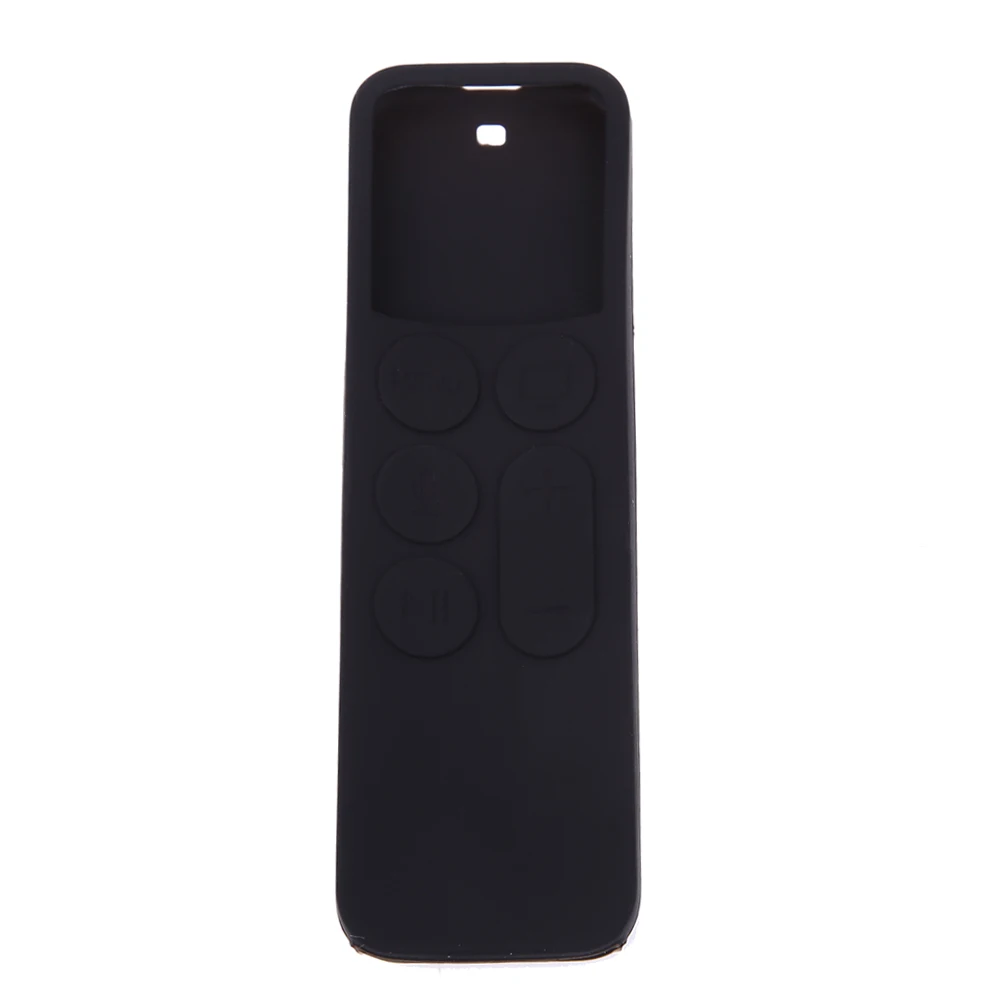 Protective Case Accessories TV Removable Remote Control Cover Dustproof Protector Black Silicone Soft Casese for Apple 4 | Дом и сад