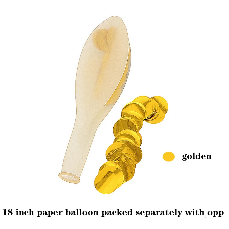 

5Pcs12 / 18 Inch Sequin Ins Net Red Rose Gold Paper Transparent Latex Balloon Birthday Balloon Party Decoration 022