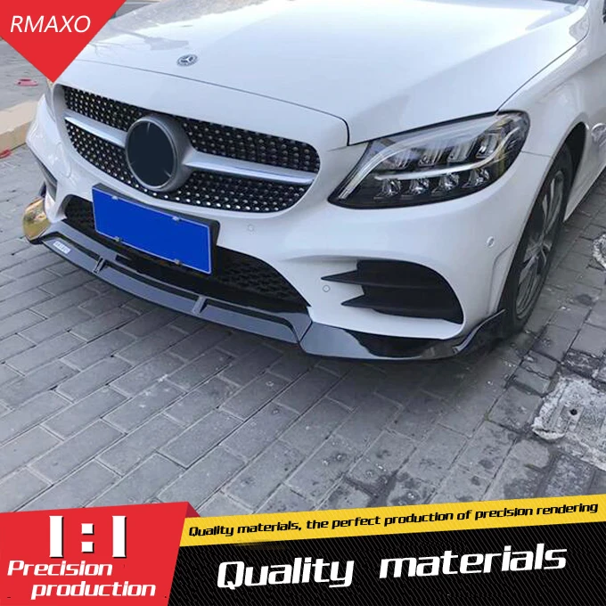 Спойлер для кузова W206 2019 2020 Mercedes Benz C CLASS ABS задняя губа задний спойлер передний
