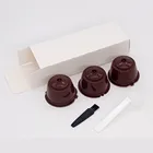 3 шт., многоразовые капсулы для кофе