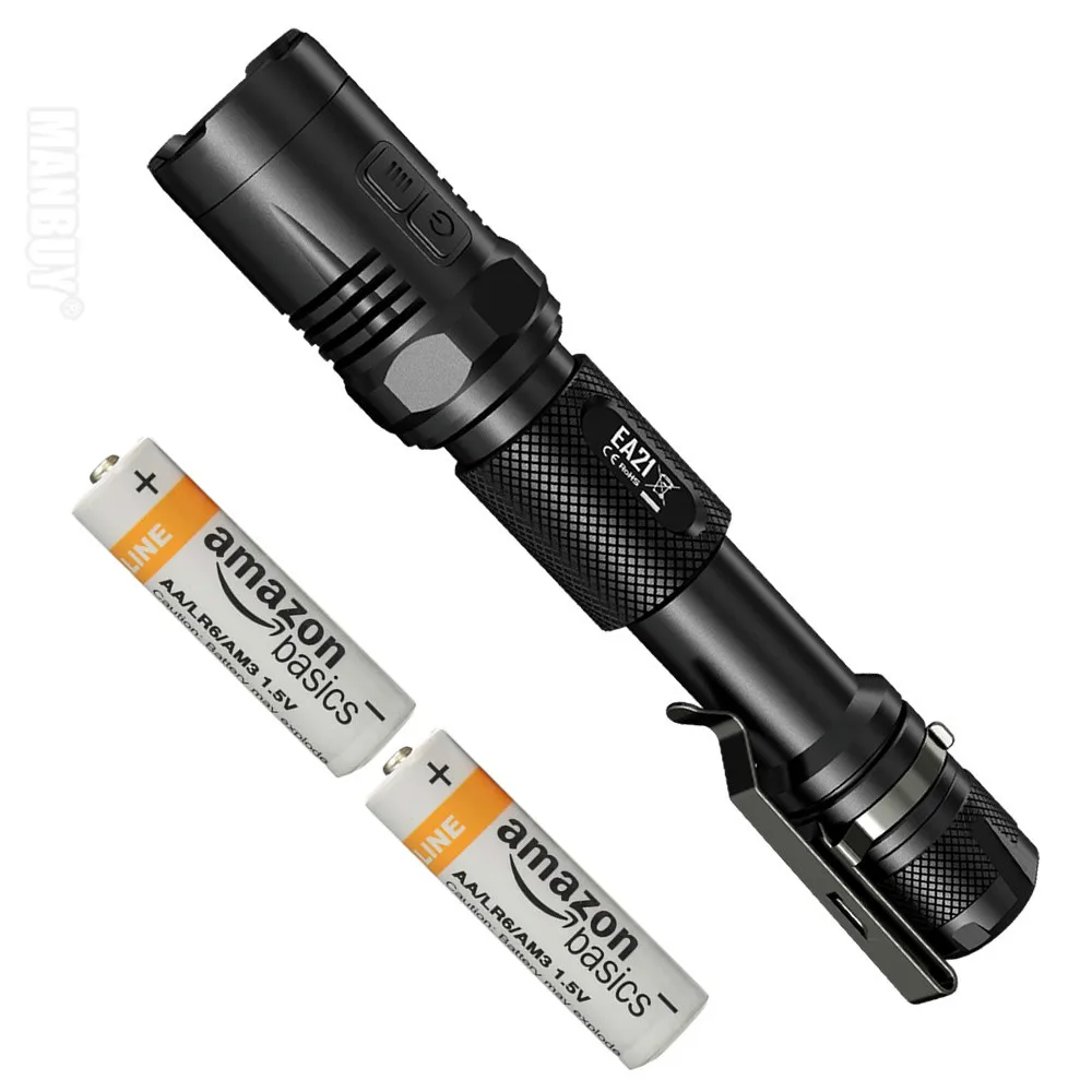 Светодиодный фонарик NITECORE EA21 CREE XPG2 водонепроницаемый алюминиевый Переносной